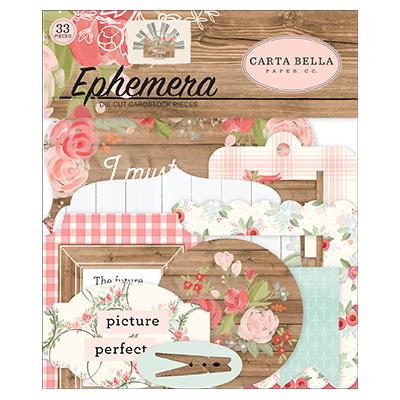 Carta Bella Farmhouse Market Die Cuts - Ephemera